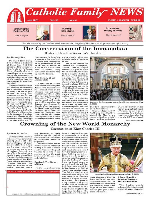 Title details for Catholic Family News by Catholic Family News - Available